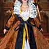 Tonner Scarlett O'Hara in a Doll Fashions by Alana Paisley Robe costume photo