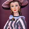 Tonner Scarlett O'Hara doll wearing Franklin Mint Peachtree Street outfit