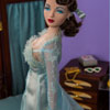 Photo of vinyl Gene Marshall doll wearing Honeymoon