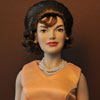 Franklin Mint Jacqueline Kennedy vinyl doll Peach Day Dress outfit