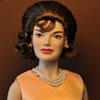 Franklin Mint Jacqueline Kennedy vinyl doll Peach Day Dress outfit