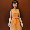 Franklin Mint Jacqueline Kennedy vinyl doll Peach Day Dress outfit