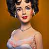 Franklin Mint Elizabeth Taylor wearing Butterfield 8 outfit