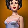 Franklin Mint Elizabeth Taylor wearing Butterfield 8 outfit