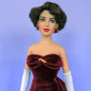 Franklin Mint Elizabeth Taylor vinyl doll photo