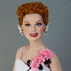 Franklin Mint I Love Lucy and Ethel Wear The Same Dress vinyl doll