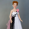 Franklin Mint I Love Lucy and Ethel Wear The Same Dress vinyl doll