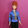 Mattel I Love Lucy Tells The Truth vinyl doll
