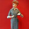 Franklin Mint I Love Lucy Does A Commercial porcelain doll