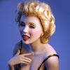 Franklin Mint Marilyn Monroe doll photo