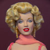 Marilyn Monroe Franklin Mint doll in  a costume from Gentlemen Prefer Blondes