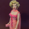 Marilyn Monroe Franklin Mint doll in  a costume from Gentlemen Prefer Blondes