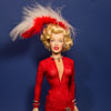 FM Marilyn Monroe doll wearing Little Rock costume from the movie Gentlemen Prefer Blondes