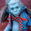 Mattel Porcelain Winked Monkey from the Wizard of Oz doll