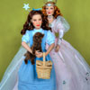 Tonner Wizard of Oz Billie Burke as Glinda and Judy Garland as Dorothy dolls; Toto from Mattel