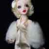 Joshua David McKenney's custom Pidgin doll inspired by Jean Harlow