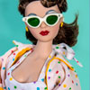 Gene Marshall doll wearing Poolside