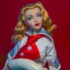 Gene Marshall wearing Sandra Stillwell Convention Outfit, Sailor by Adrian photo