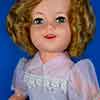 1950s Ideal Shirley Temple 19 inch vinyl doll