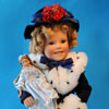 Shirley Temple The Little Princess porcelain doll photo