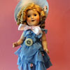 Shirley Temple Little Colonel porcelain doll photo