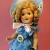 Shirley Temple Little Colonel porcelain doll photo