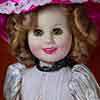 Ideal Shirley Temple Glad Rags To Riches 1984 17 inch vinyl doll