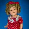 Composition Shirley Temple 16 inch Baby Take A Bow doll