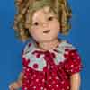 Composition Shirley Temple 16 inch Baby Take A Bow doll