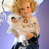 Danbury Mint Shirley Temple Bright Eyes porcelain doll by Elke Hutchens photo