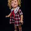 Shirley Temple 20 inch composition doll wearing Bright Eyes outfit