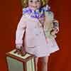 Shirley Temple First Vacation Danbury Mint porcelain doll photo