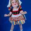 Shirley Temple Danbury Mint antique porcelain reproduction Heidi 14 inch doll