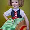 Shirley Temple Danbury Mint Heidi 14 inch porcelain doll