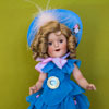 Shirley Temple Danbury Mint Little Colonel porcelain doll photo