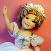 Danbury Mint Shirley Temple Little Princess Ballerina by Elke Hutchens doll photo