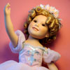 Danbury Mint Shirley Temple Little Princess Ballerina by Elke Hutchens doll photo