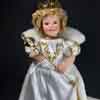 Danbury Mint Shirley Temple 75th Anniversary Doll wearing Little Princess outfit