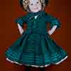 Danbury Mint Shirley Temple The Littlest Rebel porcelain doll by Elke Hutchens photo