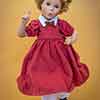 Danbury Mint Shirley Temple The Littlest Rebel porcelain doll by Elke Hutchens photo