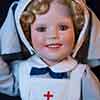 Danbury Mint Shirley Temple Danbury Mint American Red Cross doll by Elke Hutchens