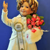 Shirley Temple Rose Parade Littlest Grand Marshal porcelain doll by Helen Kish photo