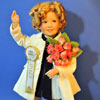 Shirley Temple Rose Parade Littlest Grand Marshal porcelain doll by Helen Kish photo