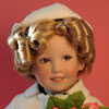 Shirley Temple Rose Parade Littlest Grand Marshal porcelain doll by Helen Kish photo