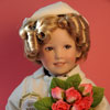 Shirley Temple Rose Parade Littlest Grand Marshal porcelain doll by Helen Kish photo