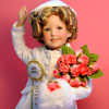 Shirley Temple Rose Parade Littlest Grand Marshal porcelain doll by Helen Kish photo