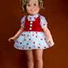 Shirley Temple Stand Up And Cheer Ideal vinyl 17 inch doll 1972