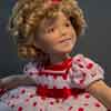 Shirley Temple Stand Up And Cheer Danbury Mint Commemorative 14 inch porcelain doll