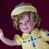 Danbury Mint Shirley Temple Stowaway porcelain doll by Elke Hutchens photo