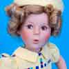 Danbury Mint Shirley Temple Stowaway porcelain doll by Elke Hutchens photo